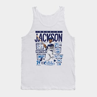 Reggie Jackson New York Y Stats Tank Top